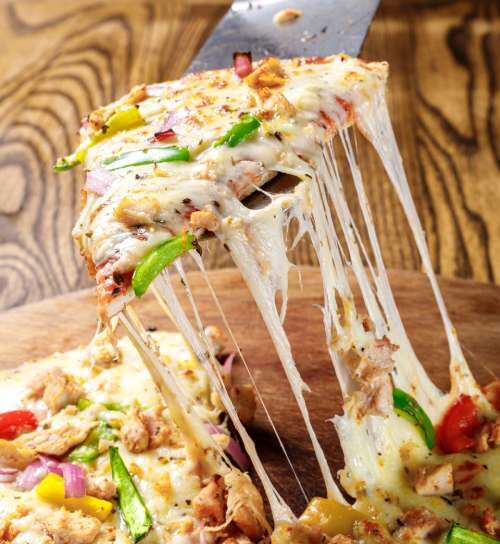 Wood-fired pizza
