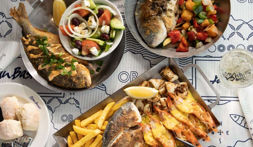 Fresh seafood